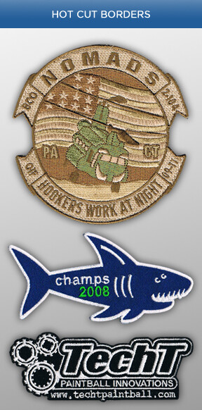 Hot Cut Border Patches