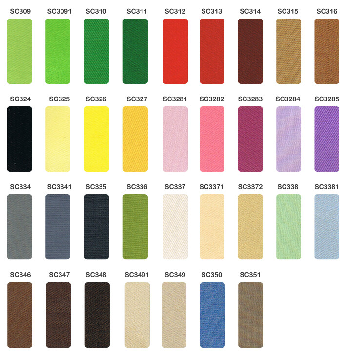 Twill Color Chart 2
